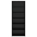 Bufet Stejar Negru 70 x 41 x 185 cm Lemn prelucrat - WALTI WALTI
