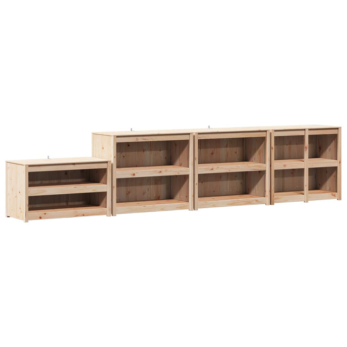 Dulap de bucătărie de exterior MEPPEL 4 buc. Douglas Natural WALTI