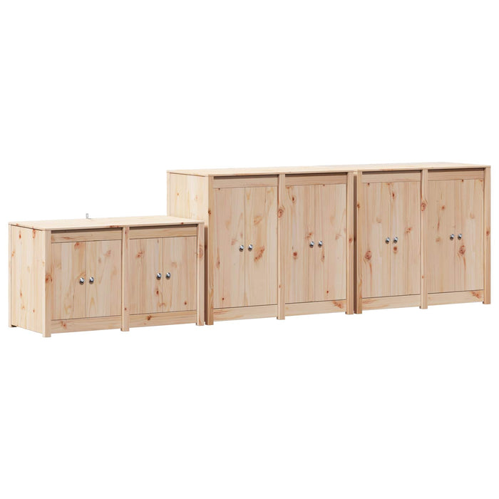 Dulap de bucătărie de exterior MEPPEL 3 buc. Douglas Natural WALTI