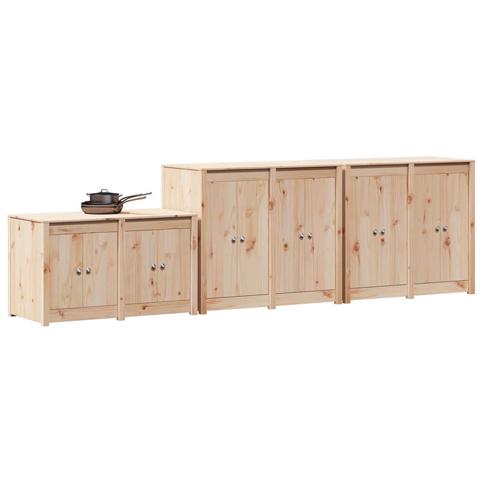 Dulap de bucătărie de exterior MEPPEL 3 buc. Douglas Natural WALTI
