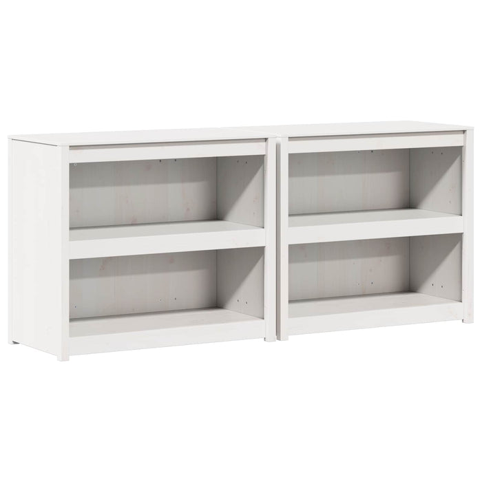 Dulap de bucătărie de exterior MEPPEL 2 pcs Alb WALTI