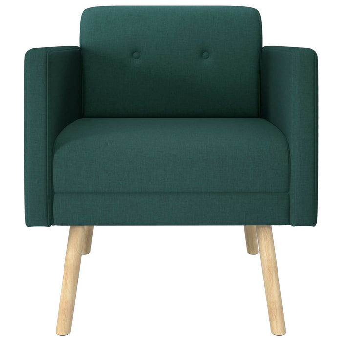 Fotoliu decorativ Verde închis Țesătură WALTI