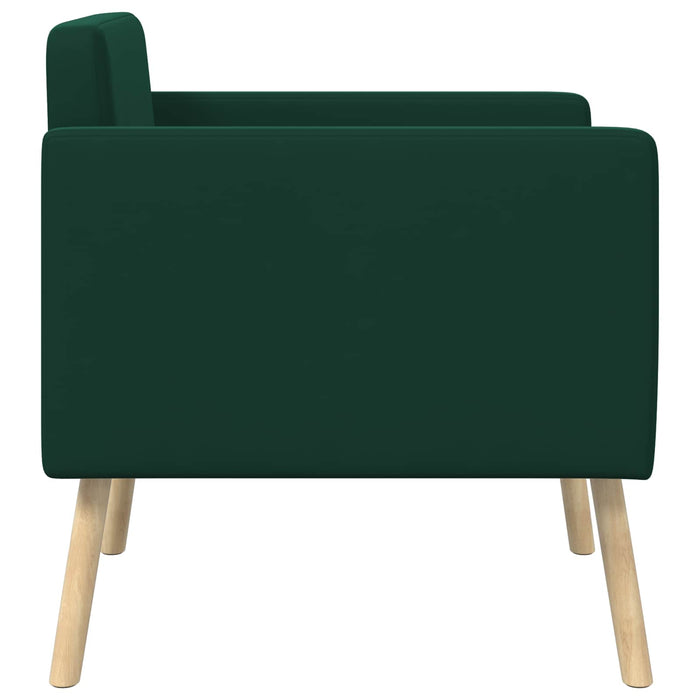 Fotoliu Verde închis Catifea WALTI