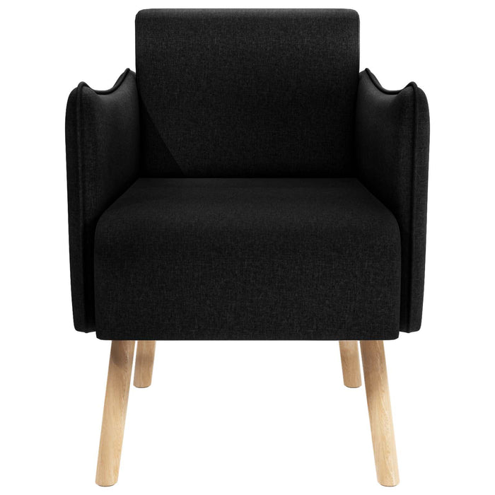 Scaun accent Negru Țesătură WALTI