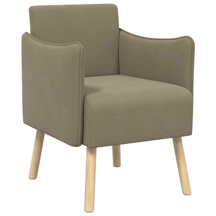 Fotoliu decorativ Kaki Catifea texturată WALTI