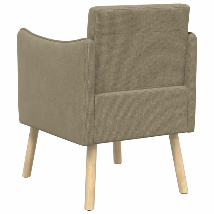 Fotoliu decorativ Kaki Catifea texturată WALTI