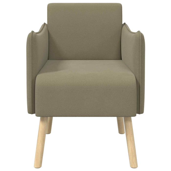 Fotoliu decorativ Kaki Catifea texturată WALTI