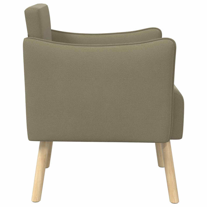 Fotoliu decorativ Kaki Catifea texturată WALTI
