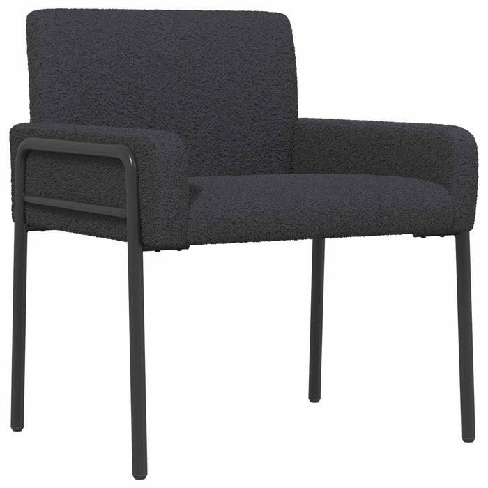Fotoliu decorativ Gri închis Bouclé WALTI
