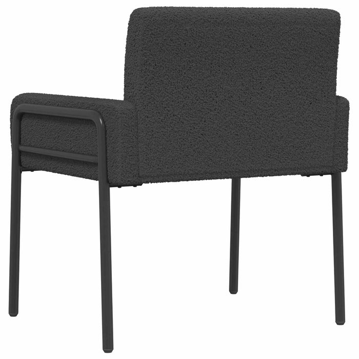 Fotoliu decorativ Gri închis Bouclé WALTI