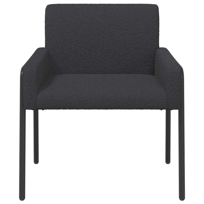 Fotoliu decorativ Gri închis Bouclé WALTI