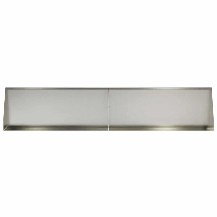 Zid de sprijin 2 buc. 100 x 12 x 40 cm Oţel inoxidabil Argintiu WALTI