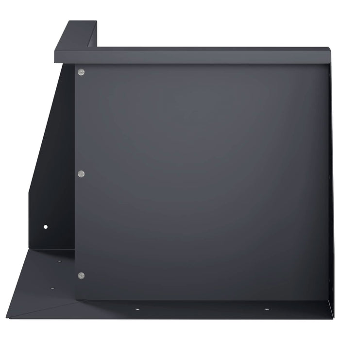 Zid de sprijin 50 x 50 x 30 cm Oțel Antracit WALTI