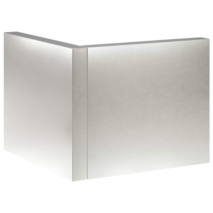 Zid de sprijin 50 x 50 x 30 cm Oţel inoxidabil Argintiu WALTI