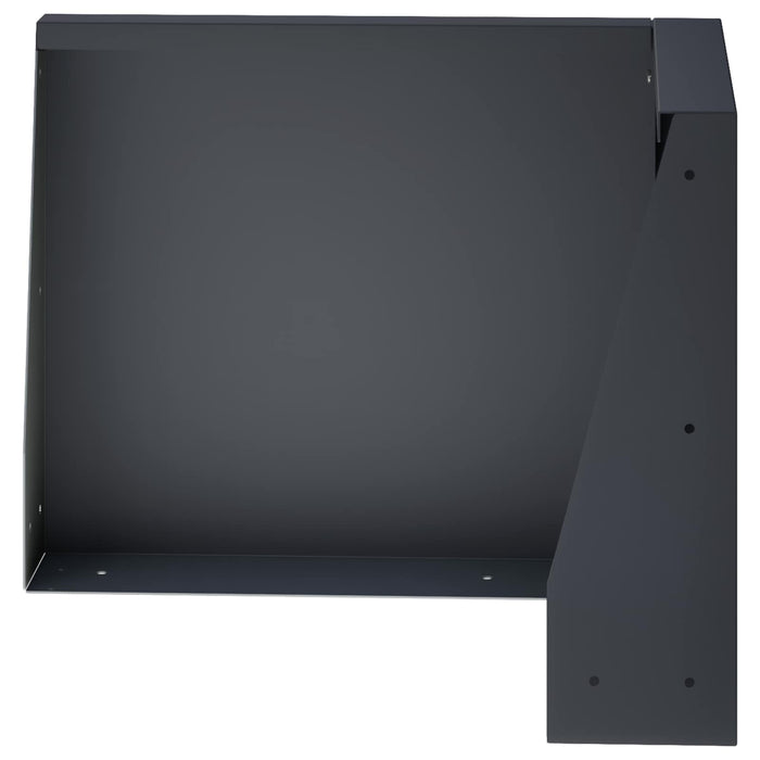 Zid de sprijin 50 x 50 x 40 cm Oțel Antracit WALTI