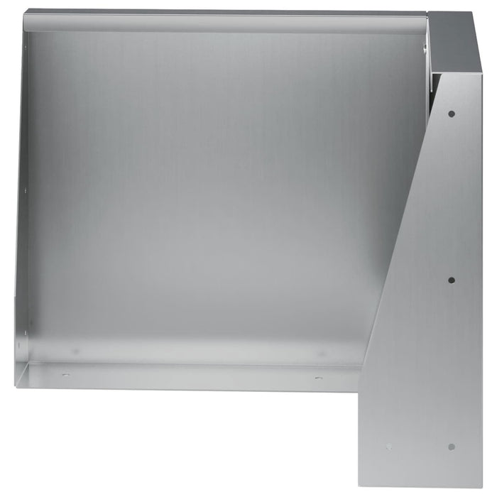 Zid de sprijin 50 x 50 x 50 cm Oțel Galvanizat Argintiu WALTI
