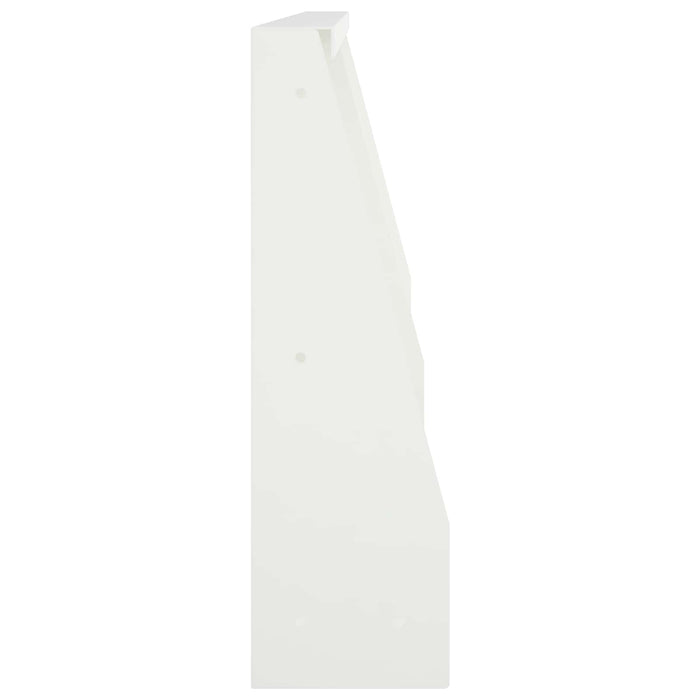 Zid de sprijin 2 buc. 40 x 12 x 40 cm Oțel Alb WALTI