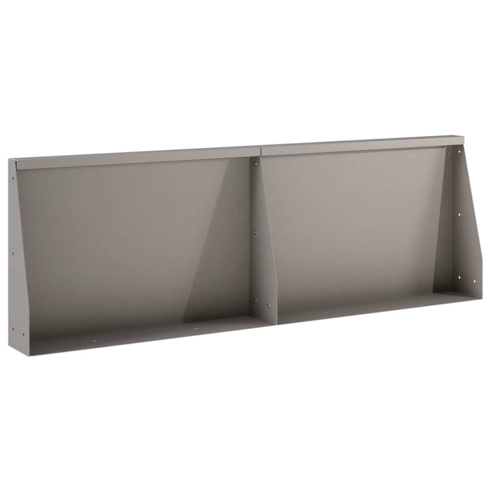 Zid de sprijin 2 buc. 60 x 12 x 40 cm Ruginit WALTI