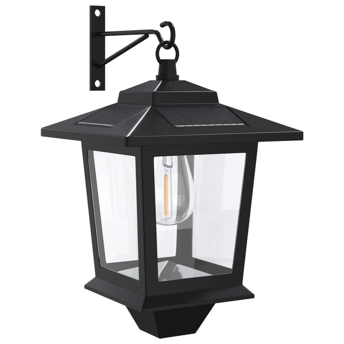 Aplica de perete with LED Bulb 2 buc. Negru 19 x 14 x 25 cm WALTI