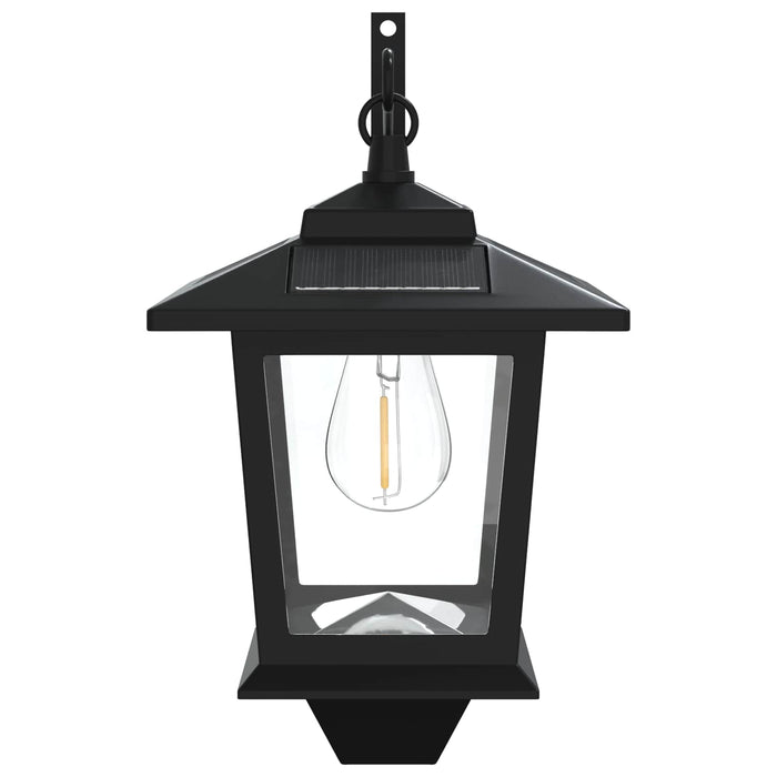 Aplica de perete with LED Bulb 2 buc. Negru 19 x 14 x 25 cm WALTI