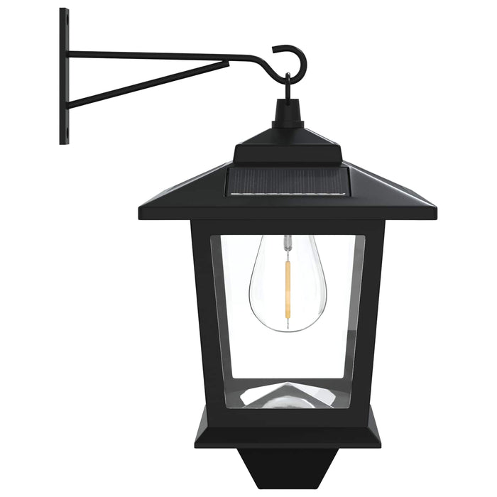 Aplica de perete with LED Bulb 2 buc. Negru 19 x 14 x 25 cm WALTI