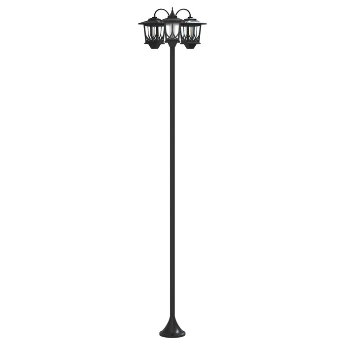 Lampă solară de exterior with LED Bulb Negru - WALTI WALTI
