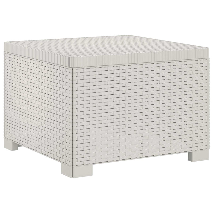 Canapea de grădină cu 4 locuri și perne, aspect de rattan PP WALTI