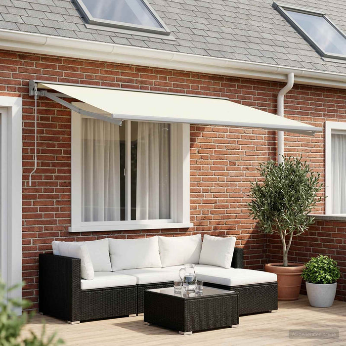 Material de înlocuire pentru copertină Crem 500 × 350 cm WALTI
