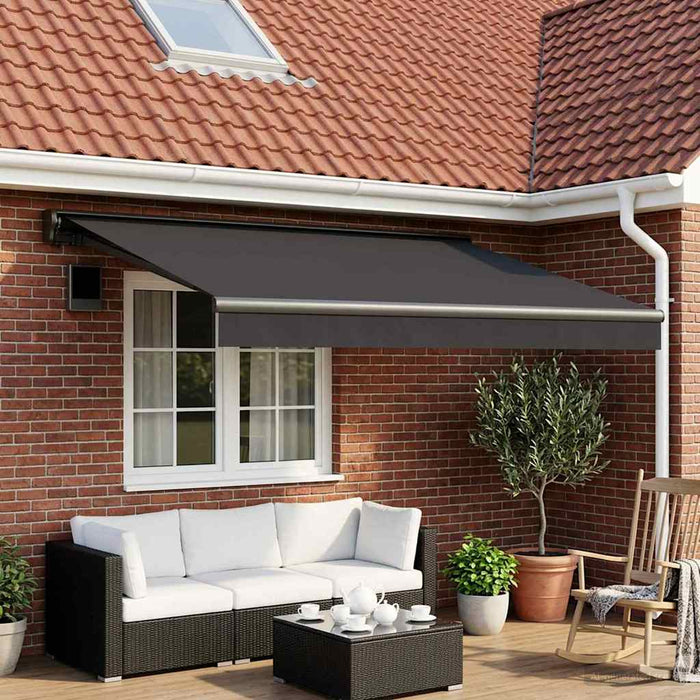 Material de înlocuire pentru copertină Antracit 350 x 250 cm WALTI