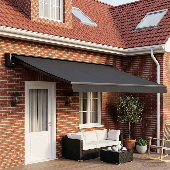 Material de înlocuire pentru copertină Antracit 400 × 300 cm WALTI