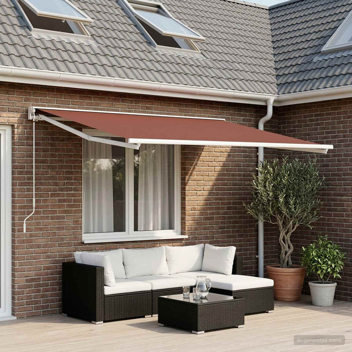 Material de înlocuire pentru copertină Maro 300 x 200 cm - WALTI WALTI