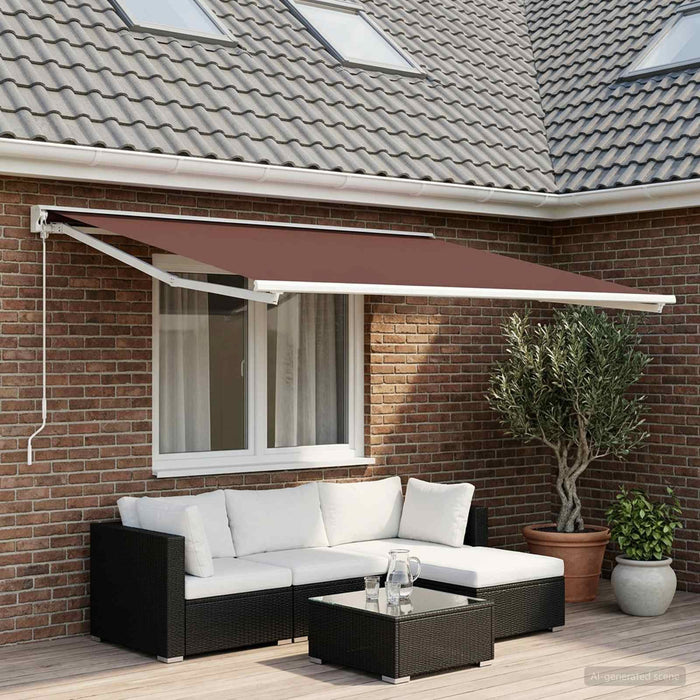 Material de înlocuire pentru copertină Maro 500 × 300 cm WALTI