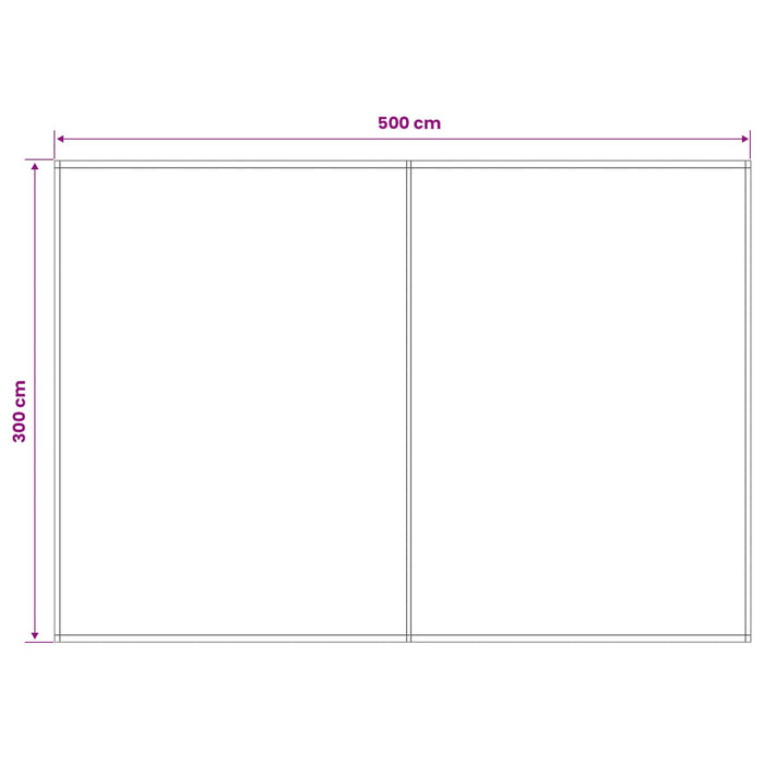 Material de înlocuire pentru copertină Antracit și Alb WALTI
