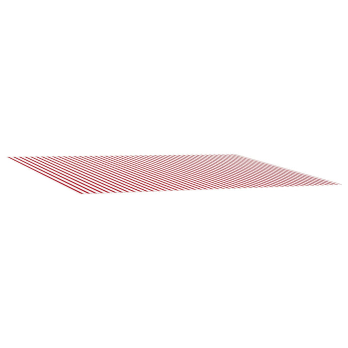 Material de înlocuire pentru copertină Roșu și Alb 500 × 300 cm - WALTI WALTI