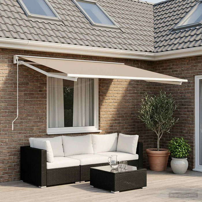 Material de înlocuire pentru copertină Bej 350 x 200 cm WALTI
