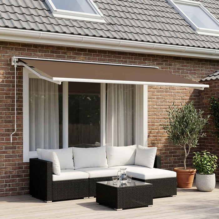 Material de înlocuire pentru copertină Bej 450 × 350 cm - WALTI WALTI