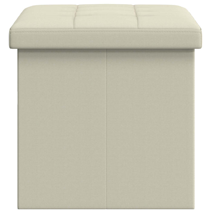 Bancă de depozitare pliabilă Alb 180 kg 80 L 77 x 38 x 38 cm In WALTI