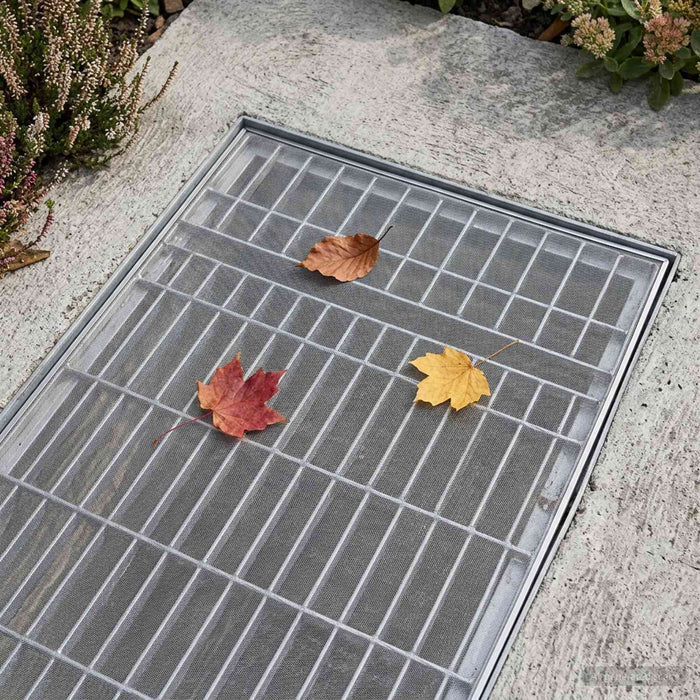 Capac pentru ax de lumină cu cleme 2 buc. 70 x 130 cm Argintiu WALTI