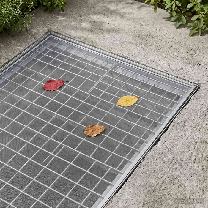 Capac pentru ax de lumină cu cleme 2 buc. 70 x 130 cm Aluminiu WALTI