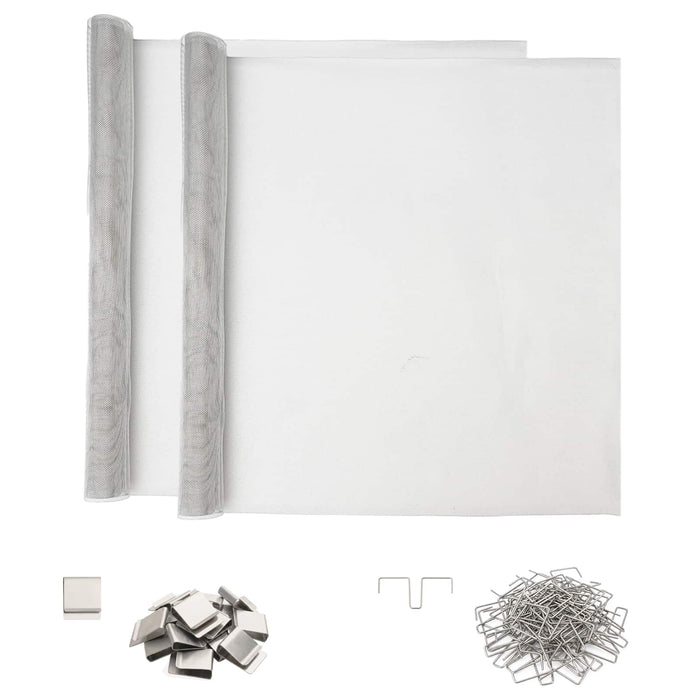 Capac pentru ax de lumină cu cleme 2 buc. 70 x 130 cm Aluminiu WALTI