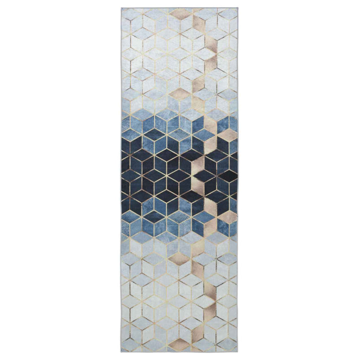 Covor Runner LESAKA Argintiu 50 x 350 cm Catifea diamant WALTI
