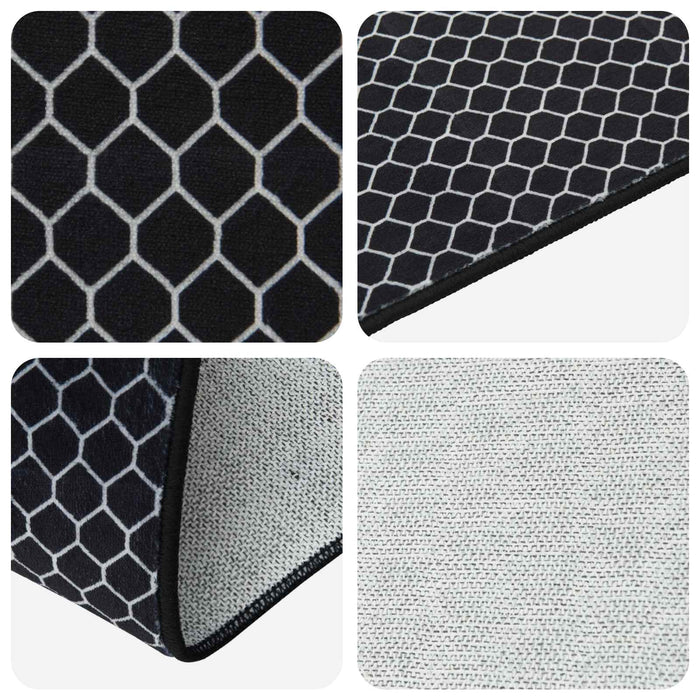 Covor Runner ORIZ 1150 gsm Model din plasă neagră WALTI