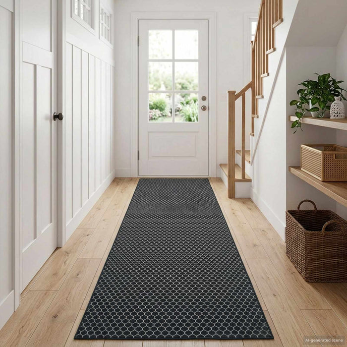 Covor Runner ORIZ 1150 gsm Model din plasă neagră WALTI