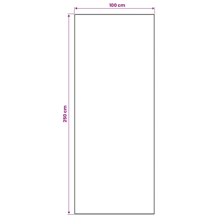 Covor Runner ORIZ 1150 gsm Model din plasă neagră WALTI