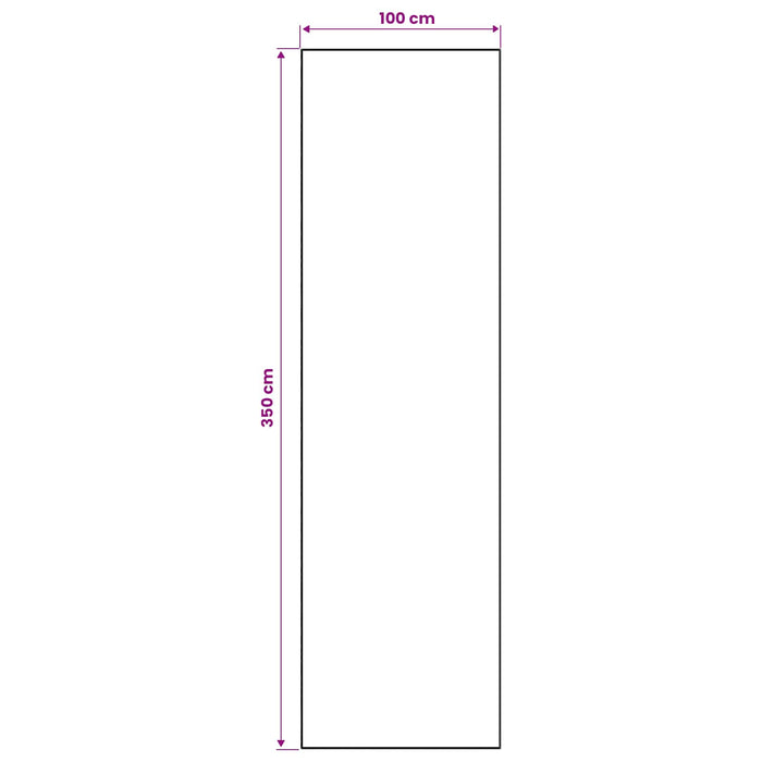 Covor Runner ORIZ 1150 gsm Model din plasă neagră WALTI