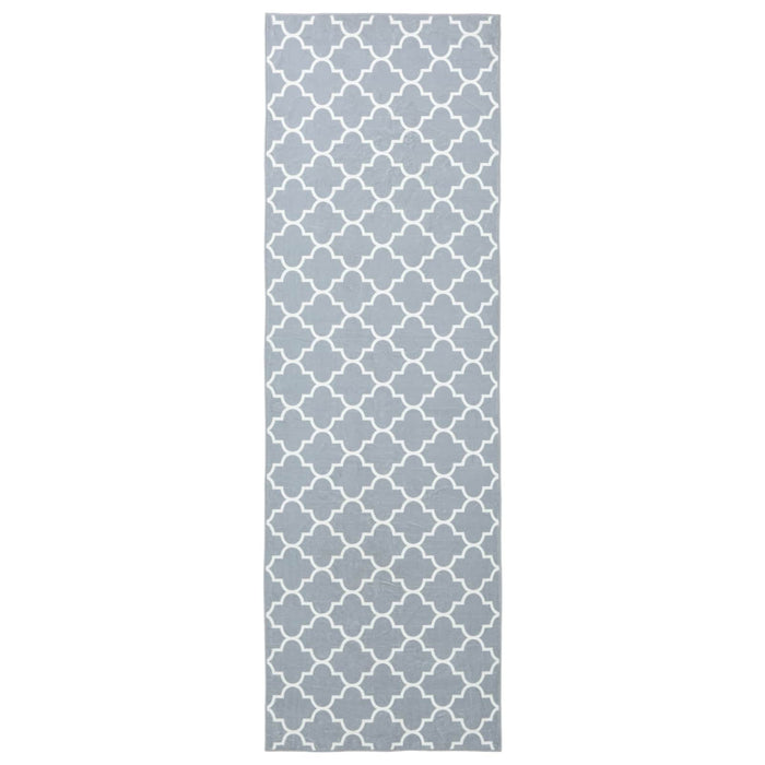 Covor Runner ORIZ 1150 gsm Gri și alb WALTI