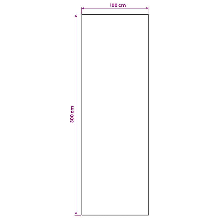 Covor Runner ORIZ 1150 gsm Gri și alb WALTI
