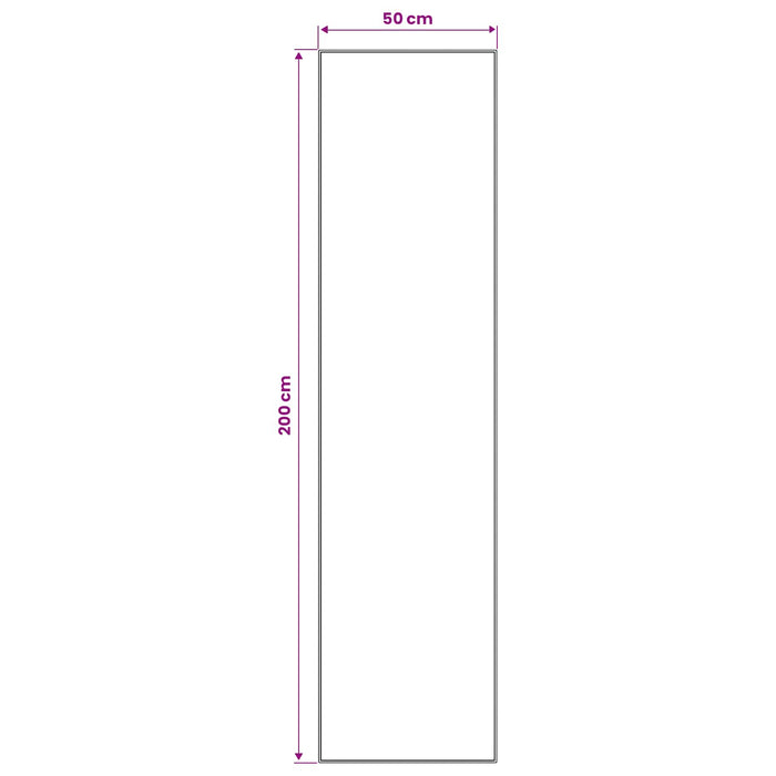 Covor Runner ORIZ 1150 gsm Model din plasă neagră WALTI