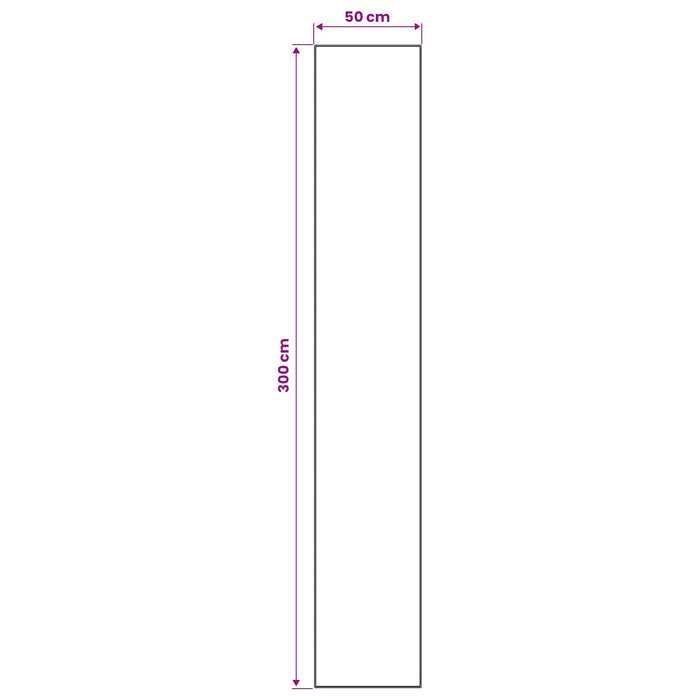 Covor Runner ORIZ 1150 gsm Model din plasă neagră WALTI