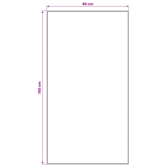Covor Runner ORIZ 1150 gsm Model din plasă neagră WALTI